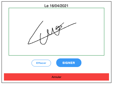 Récapitulatif des relevés d'heures