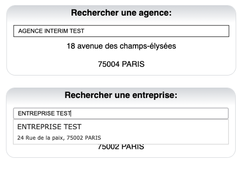 Module de recherche