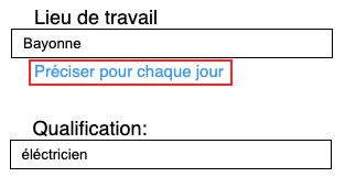 les informations complémentaires